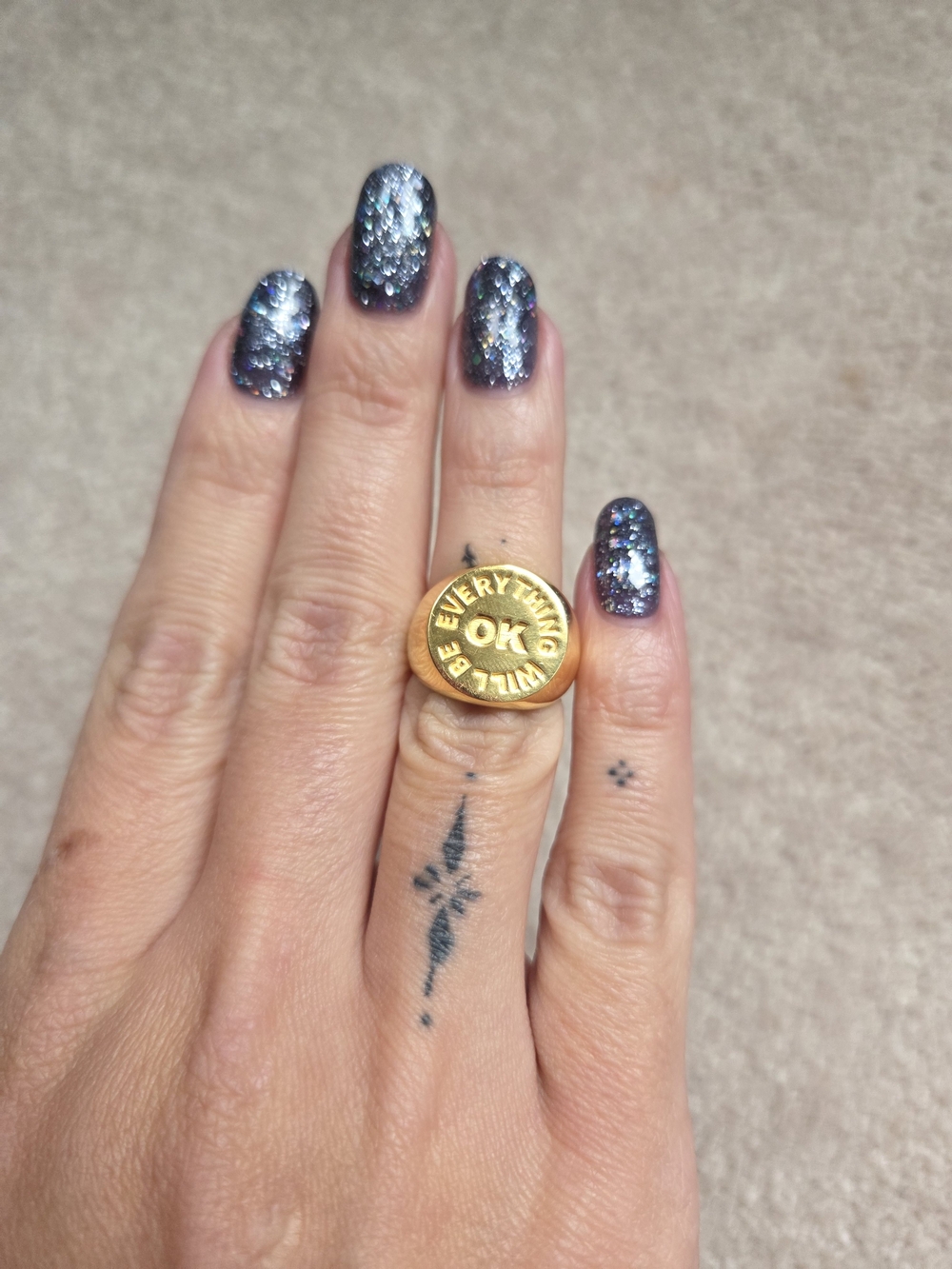 Statement Ring/ Pinky /Signet Ring